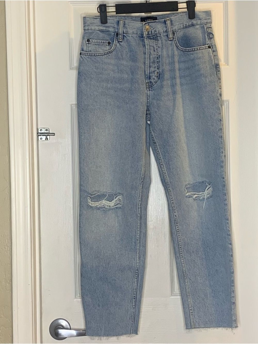 Rails Atwater Slouchy Straight in Faded Blue Jeans Size 27